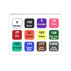 Penmark Marker`S Art Brush Kalem 12 Li Set - 4