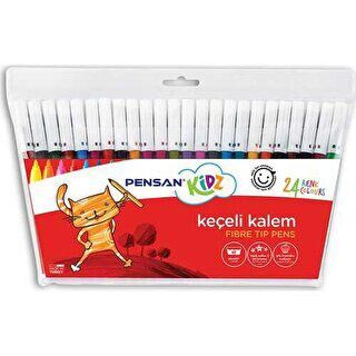Pensan Kidz Keçeli Boya Kalemi 24 Renk - 1