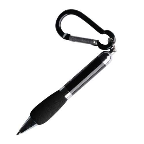 Beifa Lampo Anahtarlıklı Mini Tükenmez Kalem Siyah