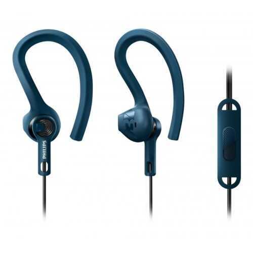 Philips Kablolu Kulak İçi Spor Kulaklık Mavi SHQ1405