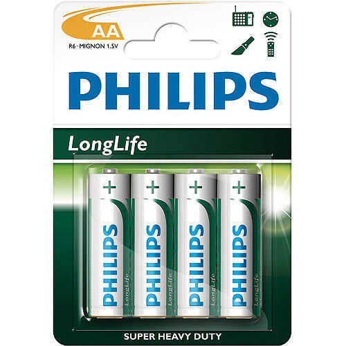 Philips LongLife AAx4 Blister