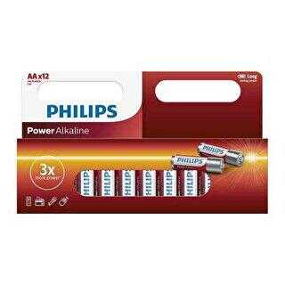 Philips Power Alkaline AAx12 Wide
