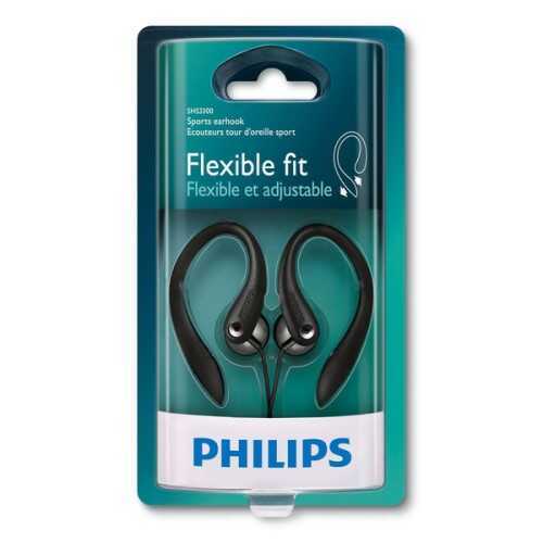 Philips Kulakiçi Kulaklık Kancalı Siyah SHS3300BK