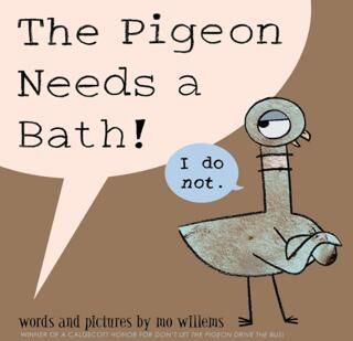 Pigeon Needs A Bath! - 1