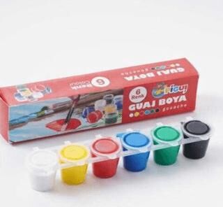 Pigui Guaj Boya 6`lı 25Ml - 1