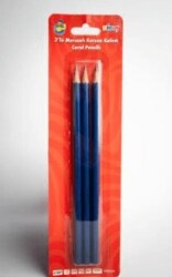 Pigui Mercanlı Kurşun Kalem 3`Lü Blister - Pigui