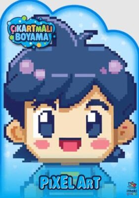 Pixel Art Zamanı – Çıkartmalı Boyama Kitabı - 1