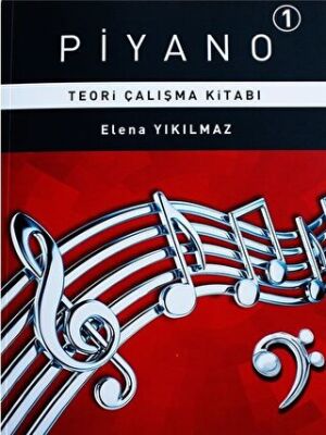 Piyano - 1. Bölüm: Teori Çalışma Kitabı kapağı