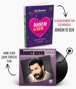 Plaklı Kitaplar - Annem ve Ben - Ahmet Kaya S¸afak Tu¨rku¨su¨ - 1