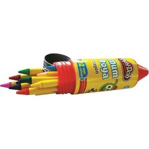 Play-Doh Silinebilir Crayon Mum Boya Tüp 12 Renk