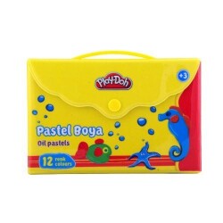 Play-Doh Pastel Boya Çantalı 12 Renk - 2