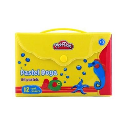 Play-Doh Pastel Boya Çantalı 12 Renk - 2