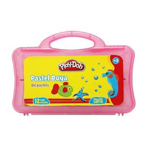 Play-Doh Pastel Boya Çantalı 12 Renk Pvc