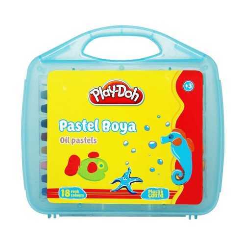 Play-Doh Pastel Boya Plastik Çantalı 18 Renk