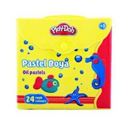 Play-Doh Pastel Boya Çantalı 24 Renk - Play-Doh