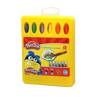 Play-Doh Jel Crayon 6 Renk Plastik Box