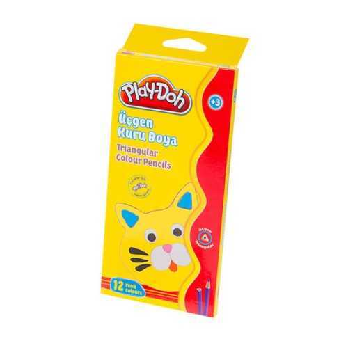 Play-Doh Kuruboya Üçgen 12 Renk