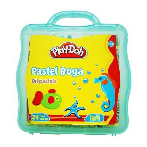 Play-Doh Pastel Boya Çantalı 24 Renk Pvc