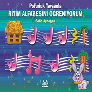 Pofuduk Tavşanla Ritm Alfabesini Öğreniyorum kapağı