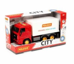 Polesie Sürtmeli Kapalı Kasa Kamyon Kırmızı Kabin - Polesie