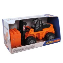 Polesie Paletli Forklift 30 Tasarım Parçalı SuperMix Kutuda Asorti - Polesie