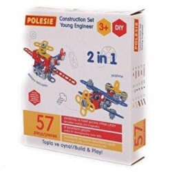 Polesie Tasarım Parçası Mucit 57 Element Kutuda - Polesie