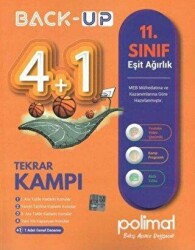 Polimat Yayınları 11. Sınıf Back Up 4+1 Eşit Ağırlık Kamp Kitabı - Polimat Yayınları