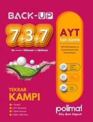 Polimat Yayınları AYT Back-Up 7+3+7 Kamp Kitabı – Eşit Ağırlık - Polimat Yayınları