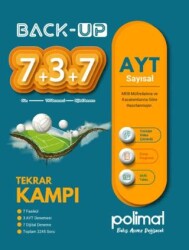Polimat Yayınları AYT Back-Up 7+3+7 Kamp Kitabı – Sayısal - Polimat Yayınları