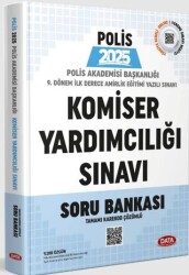 Polis Akademisi Başkanlığı 9. Dönem İlk Derece Amirlik Eğitimi Komiser Yardımcılığı Yazılı Sınavı Soru Bankası - Data Yayınları