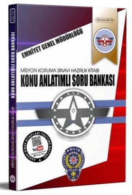 Polis Misyon Koruma Sınavına Hazırlık Kitabı Konu Anlatımlı Soru Bankası - 1