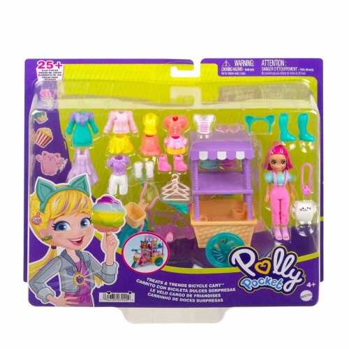 Polly Pocket Bisiklet Dolusu Moda Oyun Seti HHX76 - 1