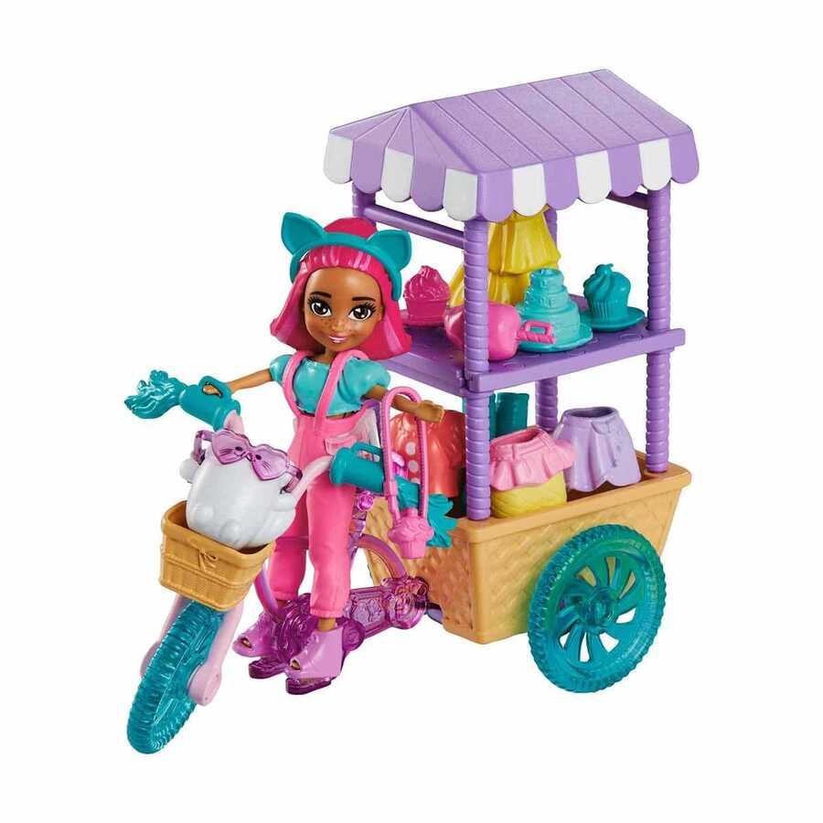 Polly Pocket Bisiklet Dolusu Moda Oyun Seti HHX76 - 3