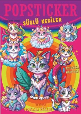 Popsticker - Süslü Kediler - 1