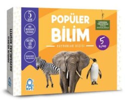 Popüler Bilim Hayvanlar Set 5 Kitap - Mavi Kirpi Yayınları