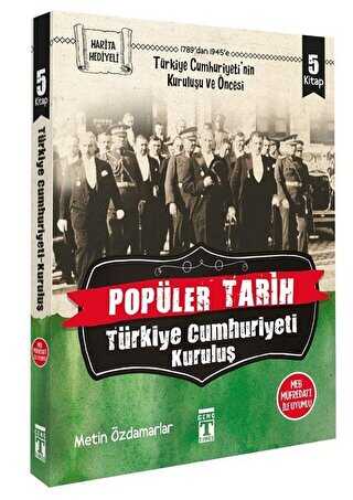 Popüler Tarih - Türkiye Cumhuriyeti Kuruluş 5 Kitap Takım