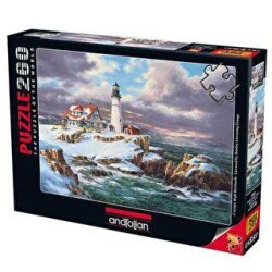 Anatolian Puzzle 260 Parça Portland Deniz Feneri - Anatolian