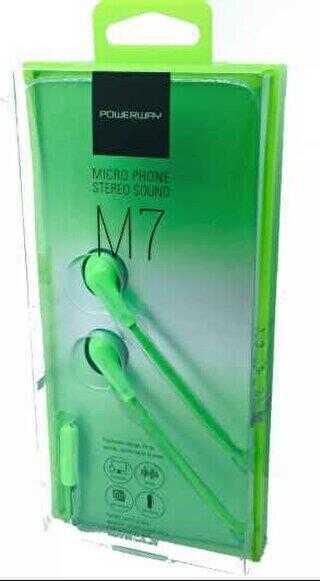Powerway M7 Mikrofonlu Kulaklık Yeşil