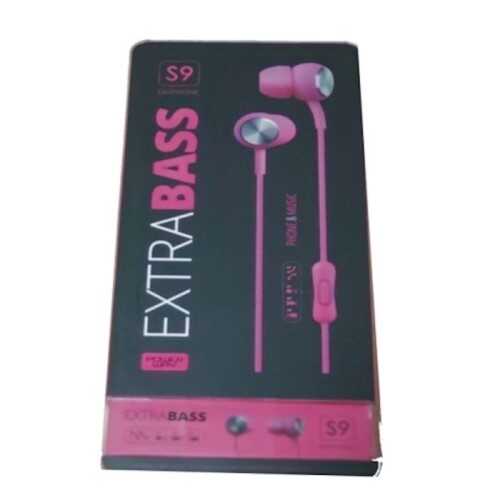 Powerway S9 Standlı Extra Bass Kulak İçi Kulaklık Mor