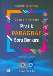 Pratik Hoca Yayınları Çözme Kılavuzlu Pratik Paragraf Soru Bankası - Pratik Hoca Yayınları
