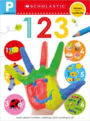 Pre-K Skills Workbook: 123 Scholastic Early Learners