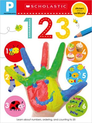 Pre-K Skills Workbook: 123 Scholastic Early Learners - 1