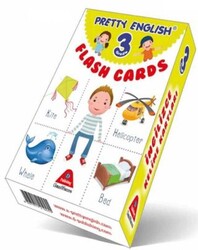 Pretty English Flash Cards - İngilizce Kelime Kartları 3. Sınıf - Damla Yayınevi - Bayilik