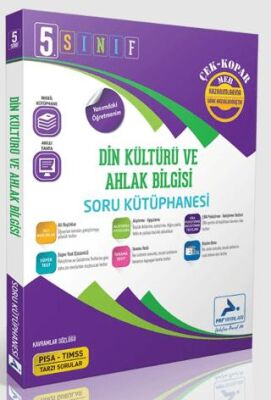 5. Sınıf Din Kültürü Ve Ahlak Bilgisi Soru Kütüphanesi kapağı