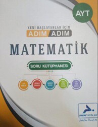 AYT Adım Adım Matematik Soru Kütüphanesi - PARAF Yayınları