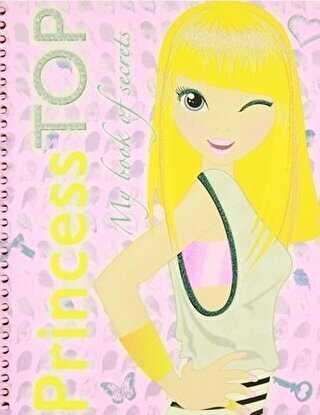 Princess Top My Book Of Secrets Pembe