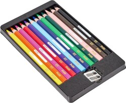 Pritt Kuruboya Kalemi 12 Renk Jumbo Üçgen - 2