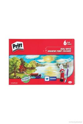 Pritt-Guaj Boya 6 Renk 18Ml - 1