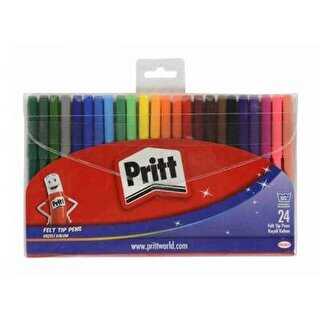 Pritt-Keçeli Kalem 24 Renk