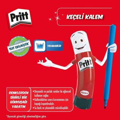 Pritt-Keçeli Kalem 24 Renk - 2
